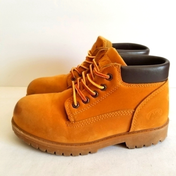 Mountain Gear Ranger Kids Wheat Boots Size 3 - Picture 1 of 8